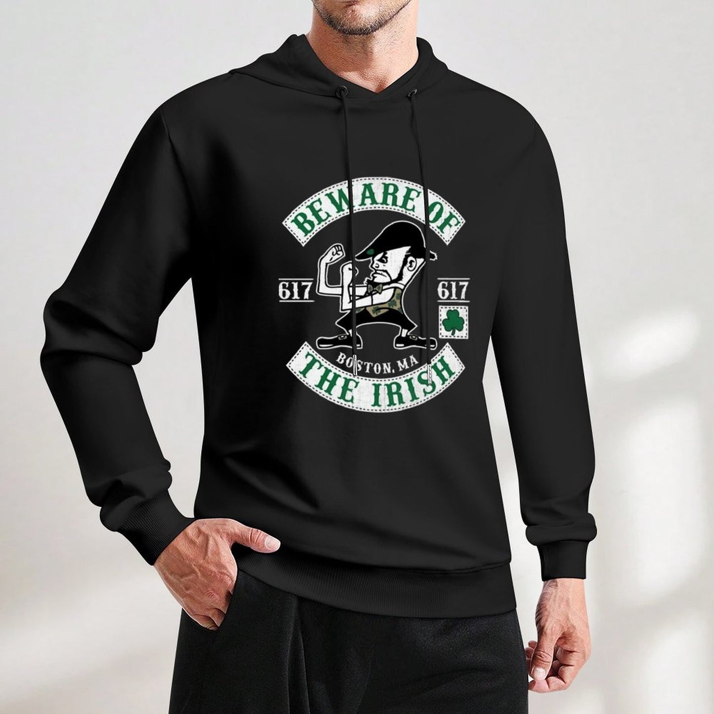Fighting Irish Pub Boxing Hoodie autumn clothes men's sweat-shirt set hooded shirt fashion men men's oversize hoodie