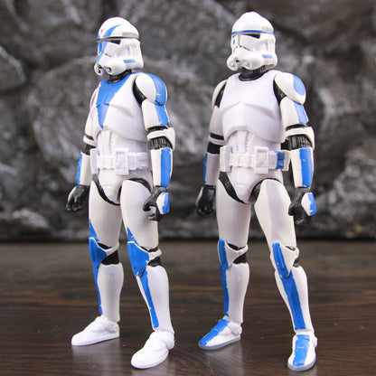 Star Wars 501st Legion ARF ARC Trooper Jesse Hardcase Commander Bane Denal Tup Dogma Boneco de Ação 6" Fase 2 Rex Team Clone Brinquedo