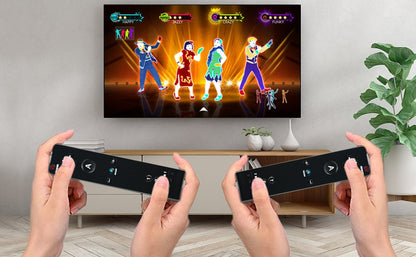 2 in 1 For Nintendo Wii Controller Set Optional Motion Plus Joystick Wireless Remote Gamepad with Silicone Case Video Game