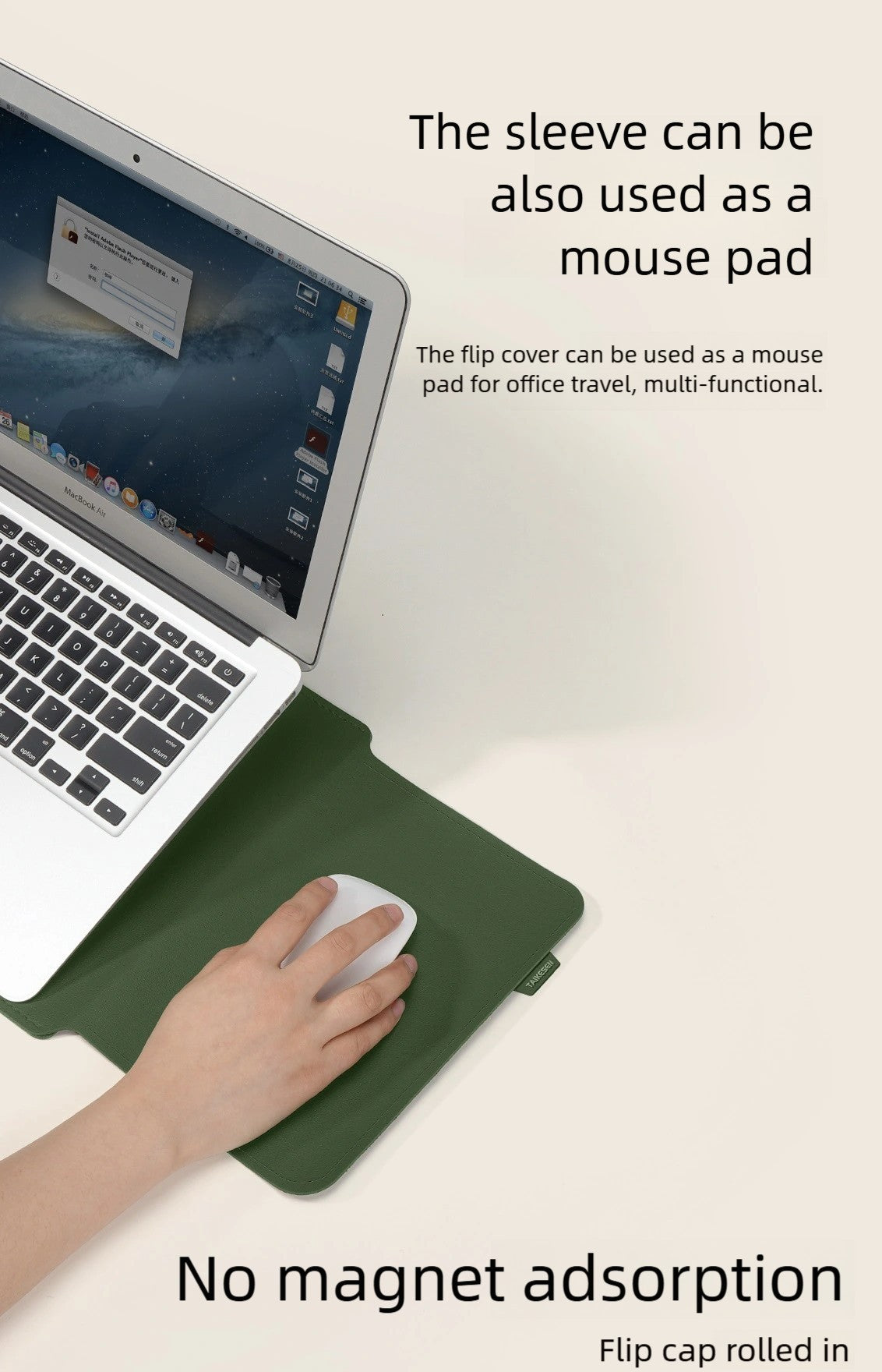 Laptop Sleeve Bag Case For Apple Macbook Air Pro 13 M1 M2 M3 Notebook Cover Tablet Bag For ASUS HP DELL 13.3 13.6 14 15 15.6 16