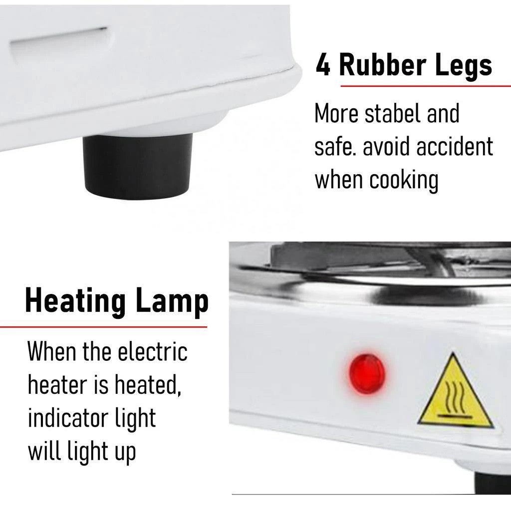 Fogão Elétrico 220V 1000W Chapa Quente Queimador de Ferro Fogão de Cozinha para Casa Aquecedor de Café Eletrodomésticos Plugue EU
