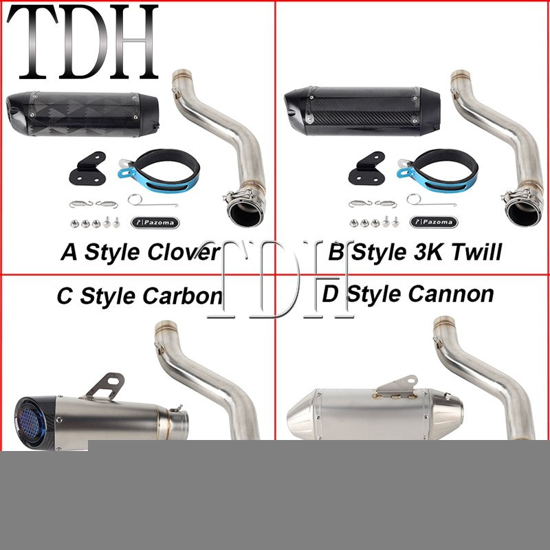 For Harley Pan America 1250 Special Escape Tube Motorcycle Exhaust Muffler Killer Muffler Pipe RA1250 RA1250S RA1250SE 2021-2026