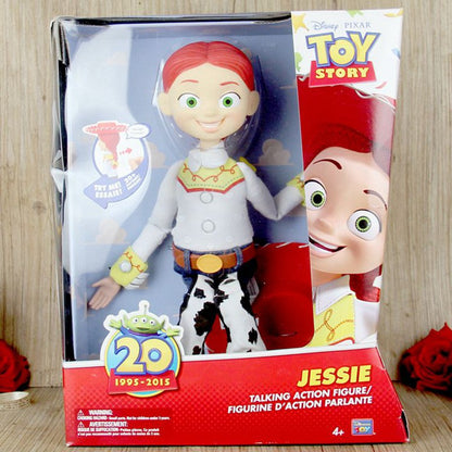 Boneca Jessie e Woody Articuladas com Som Toy Story Modelo Boneco Figuras de Ação Presentes de Natal Halloween para Crianças