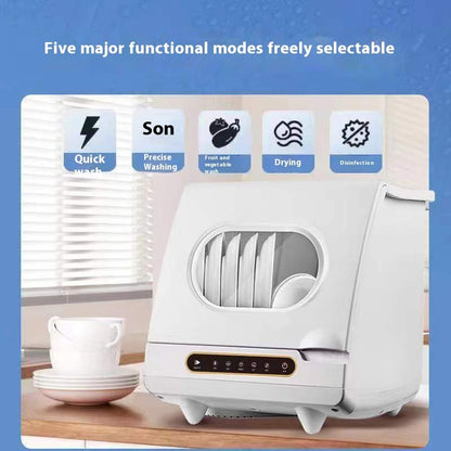 Smart home dishwasher that disinfects and dries in one and can also be used as a fruit and vegetable machine