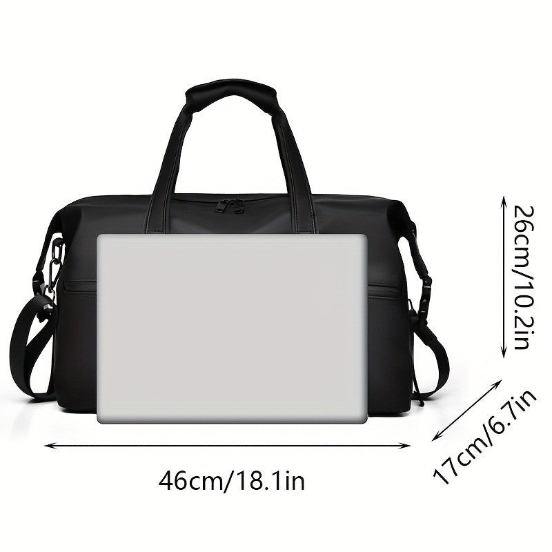 Large Capacity Travel Bag,Portable Overnight Duffel Bag Unisex Sport Fitness Bag,Perfect For  Sports And Outdoor Adventures