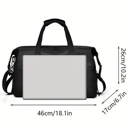Large Capacity Travel Bag,Portable Overnight Duffel Bag Unisex Sport Fitness Bag,Perfect For  Sports And Outdoor Adventures