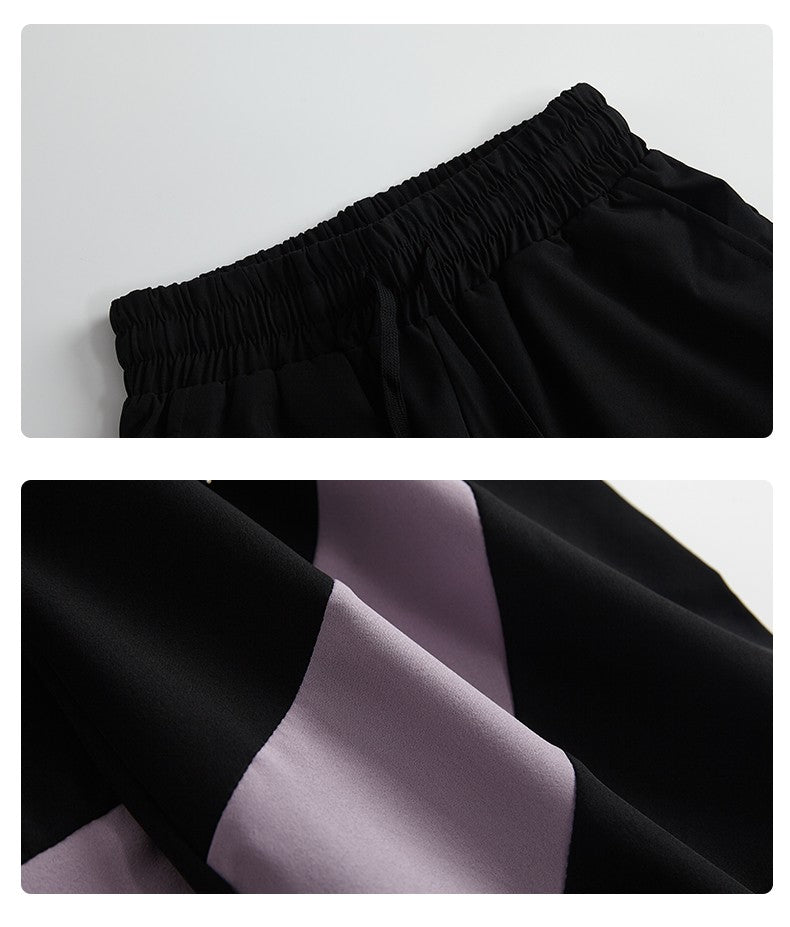 DRUR Yoga Set for Women 2 Piece Lightweight Loose Fit Sportswear Outfits Breathable Tops Pants Suit Running Clothes Autumn New