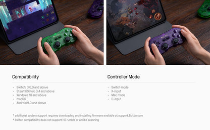 8Bitdo SN30 Pro Bluetooth Gamepad for Nintend Switch 2 Wireless Game Controller Joystick for NS MacOS Android Steam Raspberry Pi