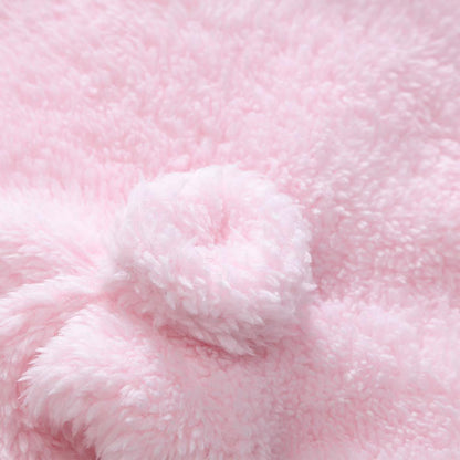 Winter Newborn Baby Plush Bodysuit Jumpsuit Cartoon Hoodies Boy Girl Romper Twins Clothes Korean version 0-12M