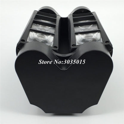 2pcs/lot 8x3W Mini Led Spider Light Sound Mode LED Moving Head Lights led Beam Stage Dj Bars Party DMX512 disco lighting