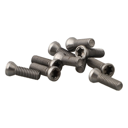 10 Peças Parafusos Torx M2.5 M3.5 Para Substituir Pastilhas de Metal Duro Ferramentas de Torno CNC Oficina Ferramentas Manuais Suprimentos