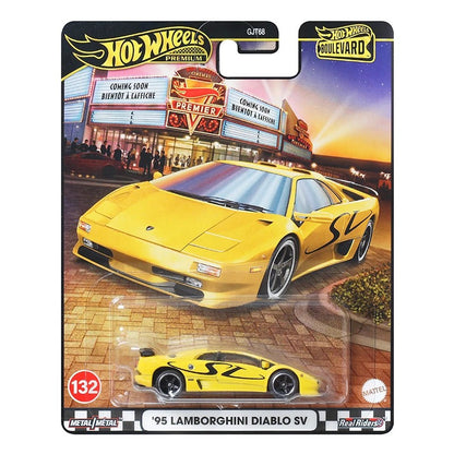 2025 Hot Wheels Car Model Boulevard 27 Series Benz 500 SLC Mitsubishi Nissan Coleção Carros de Liga Leve Modelo Enfeite Presentes de Aniversário