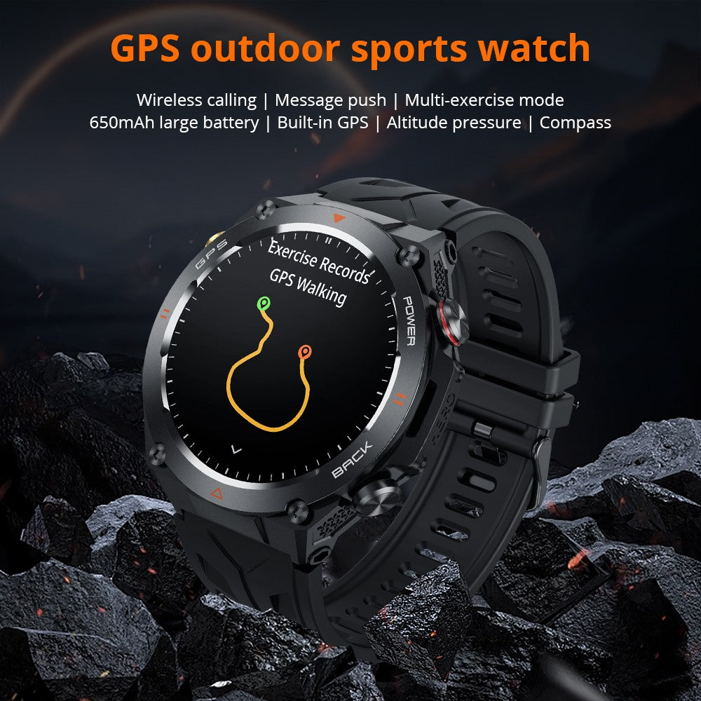 Smartwatch COLMI V75 GPS 2024 Tela Ultra HD de 1.45" GPS e Bússola Integrados Faz/Recebe Chamadas Bateria de 650mAh