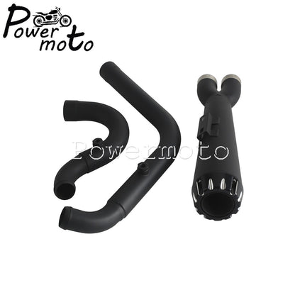 Motorbike Exhaust Pipes Exhaust Baffle Muffler For Harley M8 Softail Low Rider S T Fat Street Bob Standard Slim Deluxe 2018-2025