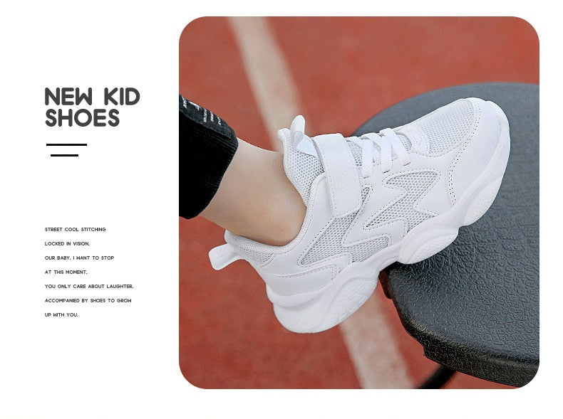 Kids Sports Shoes Children Casual Running Shoes for Boys Girls Mesh Breathable Fashion Sneakers Spring Summer Anti-skid Soft kid