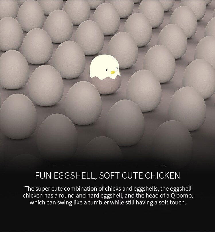 Duck Silicone Night Light for Children With Timer Usb Rechargeable Dimming Touch Lamp Sleeping Bedroom Cartoon Animal Decor Gift