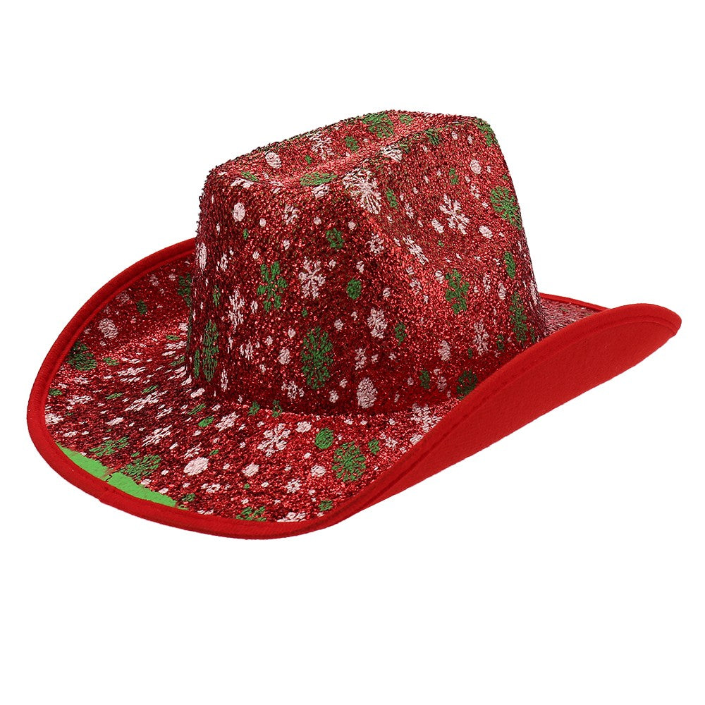 Winter Fashion Christmas Ribbon Decorated Simple Denim Hat Elegant Halloween Matching Trendy New Arrival
