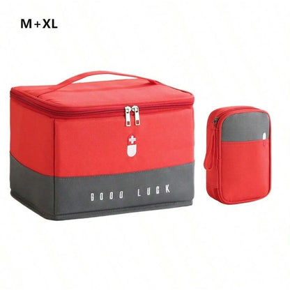 Medical Bag Portable Travel First Aid Kit Waterproof Large Capacity Medicine Storage Organizer Emergency Bag Camping