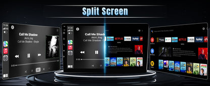9" Wireless Car Radio for Honda Civic 2001-2005 HD Touchscreen CarPlay Android Auto Car Video Player with GPS WiFi Backup Camera