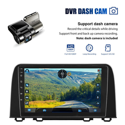 Para Honda CRV CR-V 2017-2021 CarPlay Android 14.0 Aparelho de Som Automotivo Rádio GPS Navegação Bluetooth WiFi 2+32GB Unidade Principal SWC ASP FM/RDS