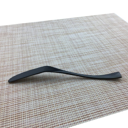 JANKNG Conjunto de Talheres Preto 1 Peça Aço Inoxidável 18/10 Ocidental Talheres de Mesa Garfo Faca de Bife Manteiga Jantar