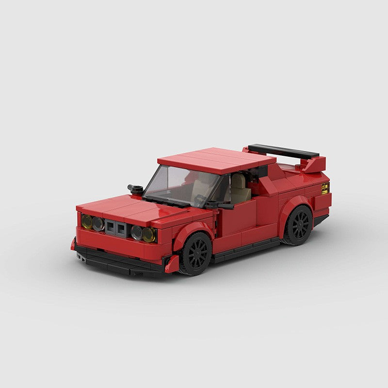 MOC Speed Sports Super Carro de Corrida Blocos de Montar DIY Tijolos Cidade Rally Técnico Grande Veículo de Corrida Presente de Natal Brinquedo
