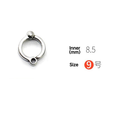 3.5mm-14.5mm Anel de Perna de Papagaio Anel de Pata de Corda Voadora de Pássaro Acessórios Externos para controle de voo de pássaros ao ar livre