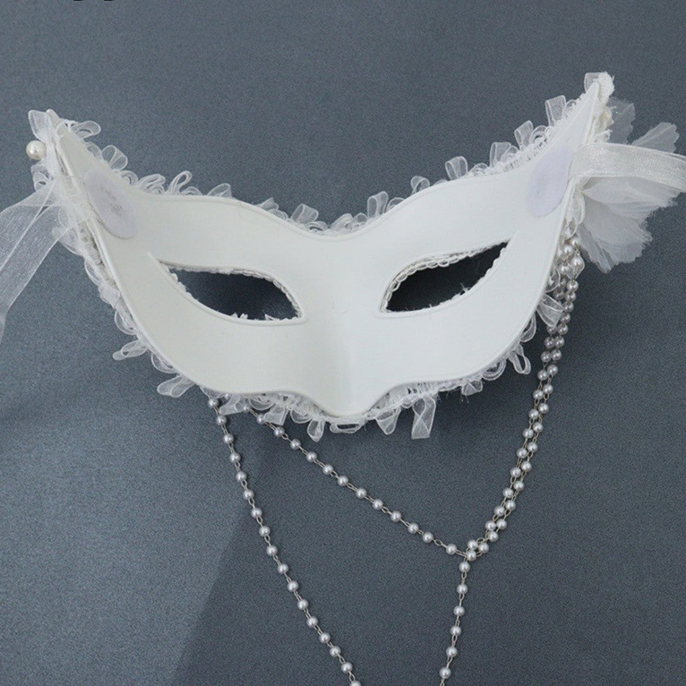 Party Masks Intricate Venice Princess Masquerade Mask Side Flower Mask Refined Cosplay Costume Mask For Party Halloween Dress
