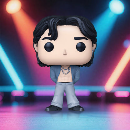 BTS Bangtan Boys Boneco Jung Kook Jimin V Jin Funko Pop Boneco de Vinil Figura de Mesa de Boneca na Moda Brinquedos de Modelo Colecionáveis Presente de Fã