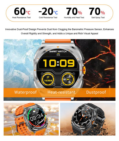 Chamada Bluetooth IP68 à Prova D'Água 2025 Novo Smartwatch 2 em 1 Atualizado com Fones de Ouvido Bluetooth TWS Para Homens e Mulheres Smartwatch Esportivo