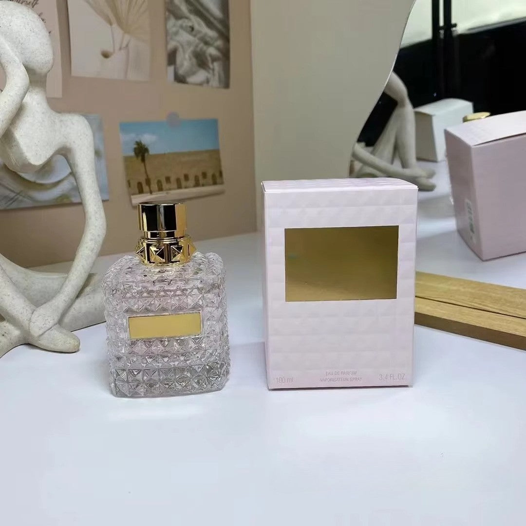 Perfume 100ML Charmoso Sexy Feminino Spray Corporal Perfumes Masculinos e Femininos Frangrância de Longa Duração de Alta Qualidade Born in Roma