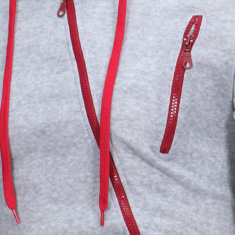 Spring Autumn 2020 Men's Sweat Suit Set Tracksuit Men Outfit Full Sleeve Tops with Hood Outdoor Sport Wear Men's Hooded Suit