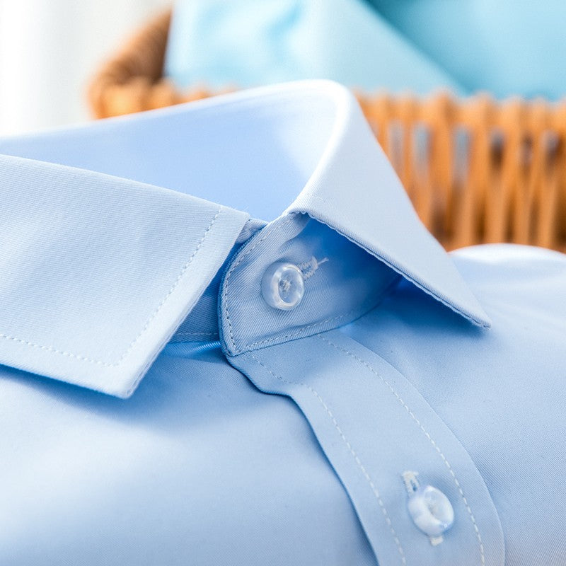 Plus Size 11XL 10XL 9XL New Men's Social Shirt Long Sleeve Slim Fit Business Classic Basic White Formal Dress Shirts Man Clothes
