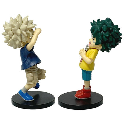 Em estoque 2 unidades de figuras de ação de anime em PVC colecionáveis, brinquedos infantis de aniversário, presentes decorativos para fãs