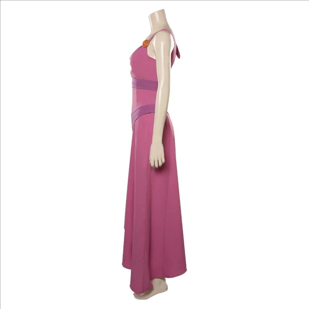 Hercules Megara Hades Cosplay Costume Cartoon Movie Outfits Men Women Dress Robe Halloween Carnival Party Role Play Suits
