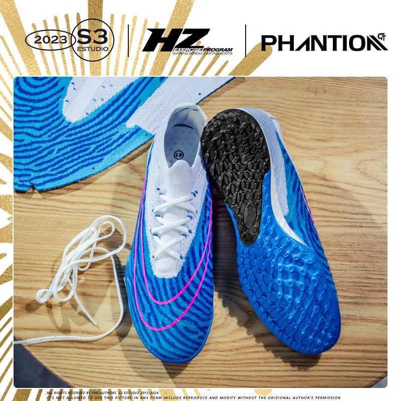 High Quality Ultralight Men ‘s Soccer Shoes Non-Slip Turf Soccer Cleats Kids TF/FG Training Football Boots Chuteira Campo