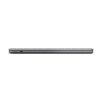 Teclado Bluetooth sem fio Lenovo Xiaoxin Air conecta 3 dispositivos Windows10 iPadOS15 Android10 para laptop, notebook, tablet, celular