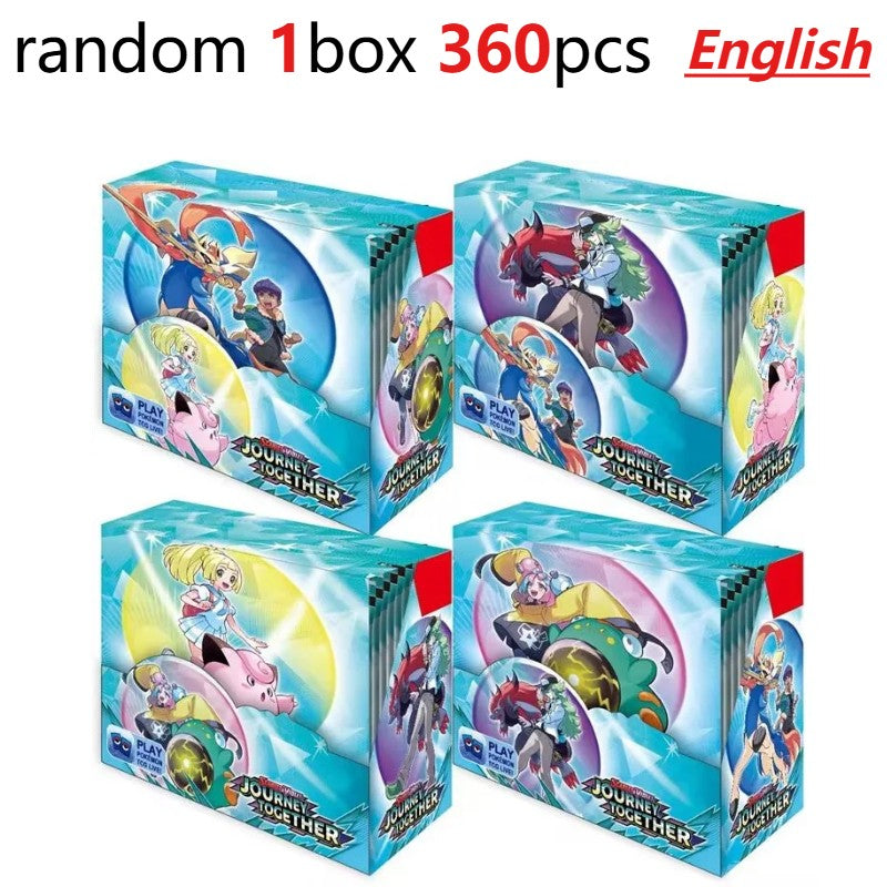 Divertido 360 Cartas Pokémon TCG Escarlate e Violeta Evoluções Prismáticas 151 Prism 36 Pacotes Caixa de Booster Pokémon Carta Colecionável