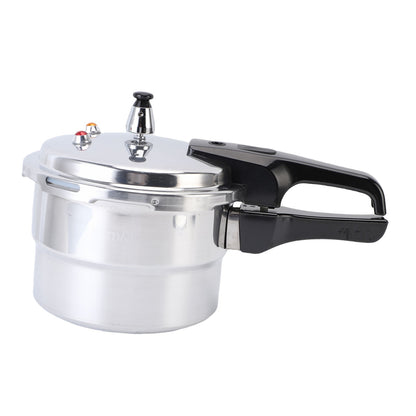 Pressure Cooker 3L Explosion Proof Aluminum Stovetop Fast Cooking Canning Cooker Pot with Steam Rack for Kitchen