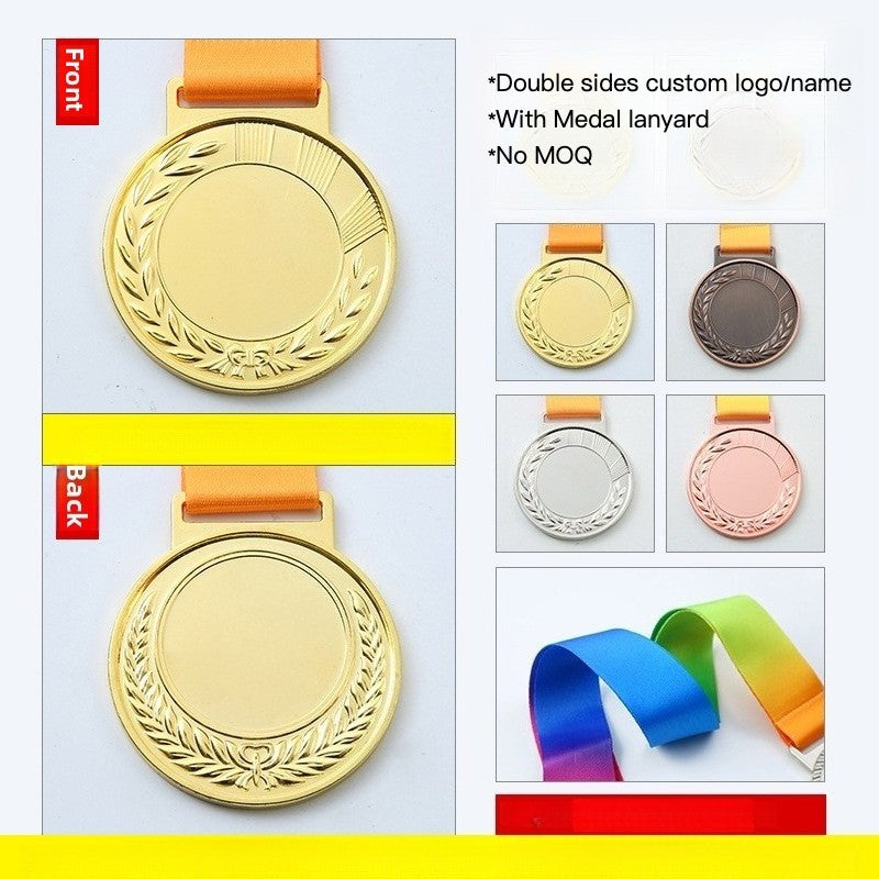 Customized Logo/Namehonor Medal kindergarten award plate award plate, medal and badge production for sports