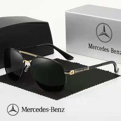 For Mercedes Benz A B C E S V Class GLB GLC GLE AMG Pilot SLK SLC ML Car High Men Anti Glare Driver Goggles Polarized Sunglasses