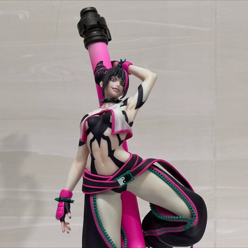 Em Estoque Capcom Genuíno Capcom Street Fighter Street Fighter 6 Han Aranha Li Han Juri Boneco de Ação Coleção Presente de Aniversário