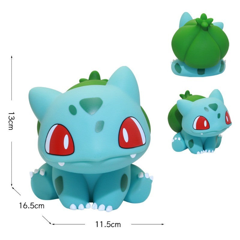 Bulbasaur Squirtle Anime Bonecos de Ação PVC Coleção Decoração de Mesa Enfeites de Modelo Brinquedos para Crianças Presente de Aniversário