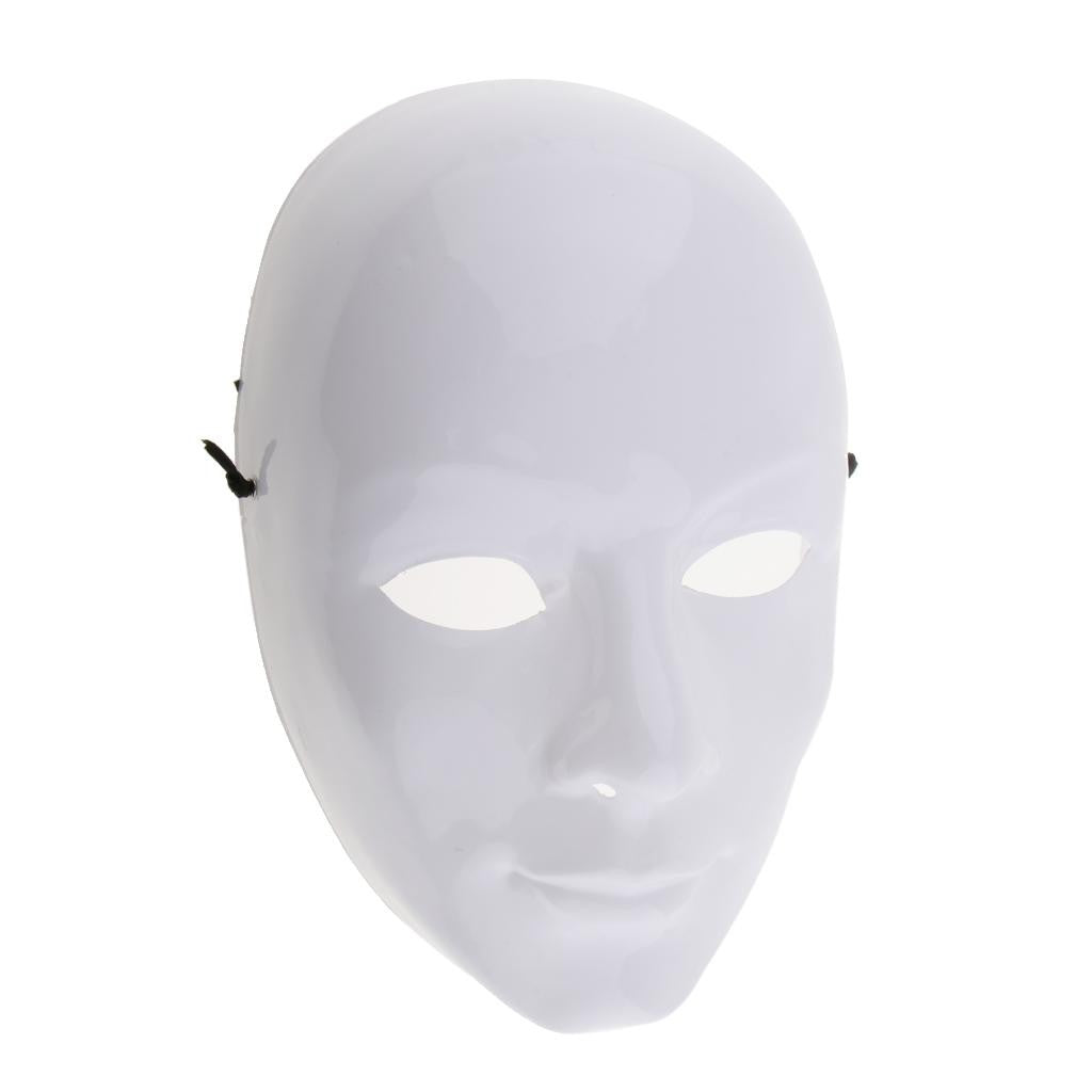 DIY Unpainted Face Masquerade Costume s for Party Decoration Accessories