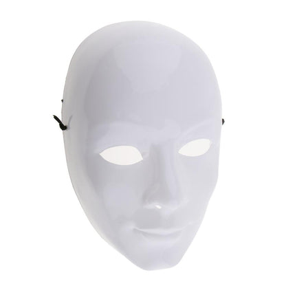 DIY Unpainted Face Masquerade Costume s for Party Decoration Accessories