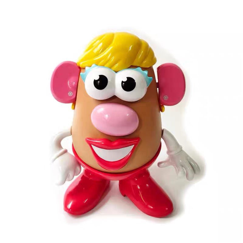 Disney Toy Story Sr. Cabeça de Batata Q Edição Modelo Figura Desenho Animado Criativo de Alto Valor Ornamentos de Mesa de Computador Fofos Presente de Aniversário