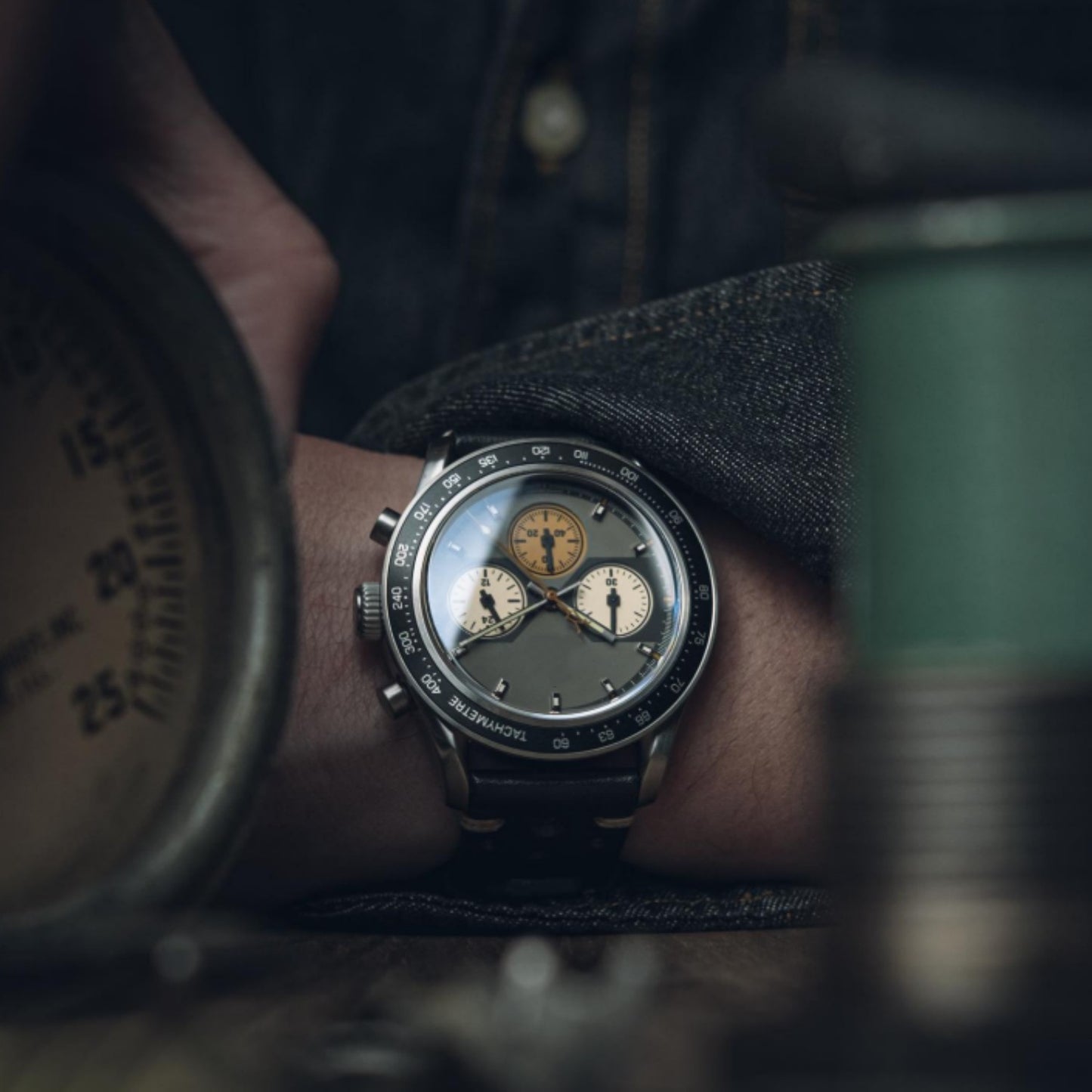 CILOA Multifunctional Round Watch for Men, Fashionable 2025 New Style, Sports Brand, Light Luxury Gift, Waterproof Quartz Watch