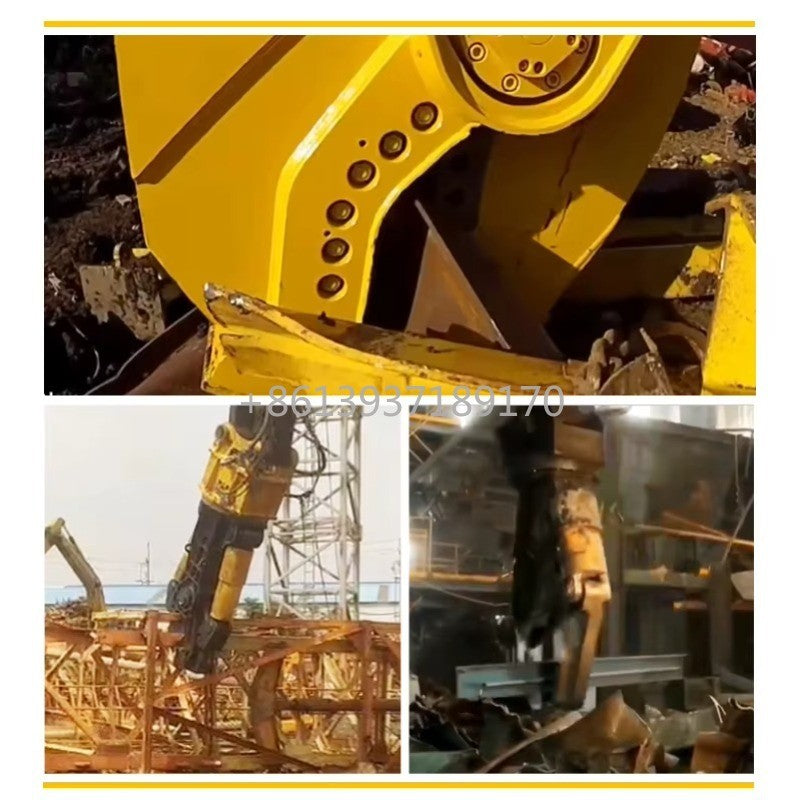 China Durable Construction Metal Processing Double Cylinder Hydraulic Shear