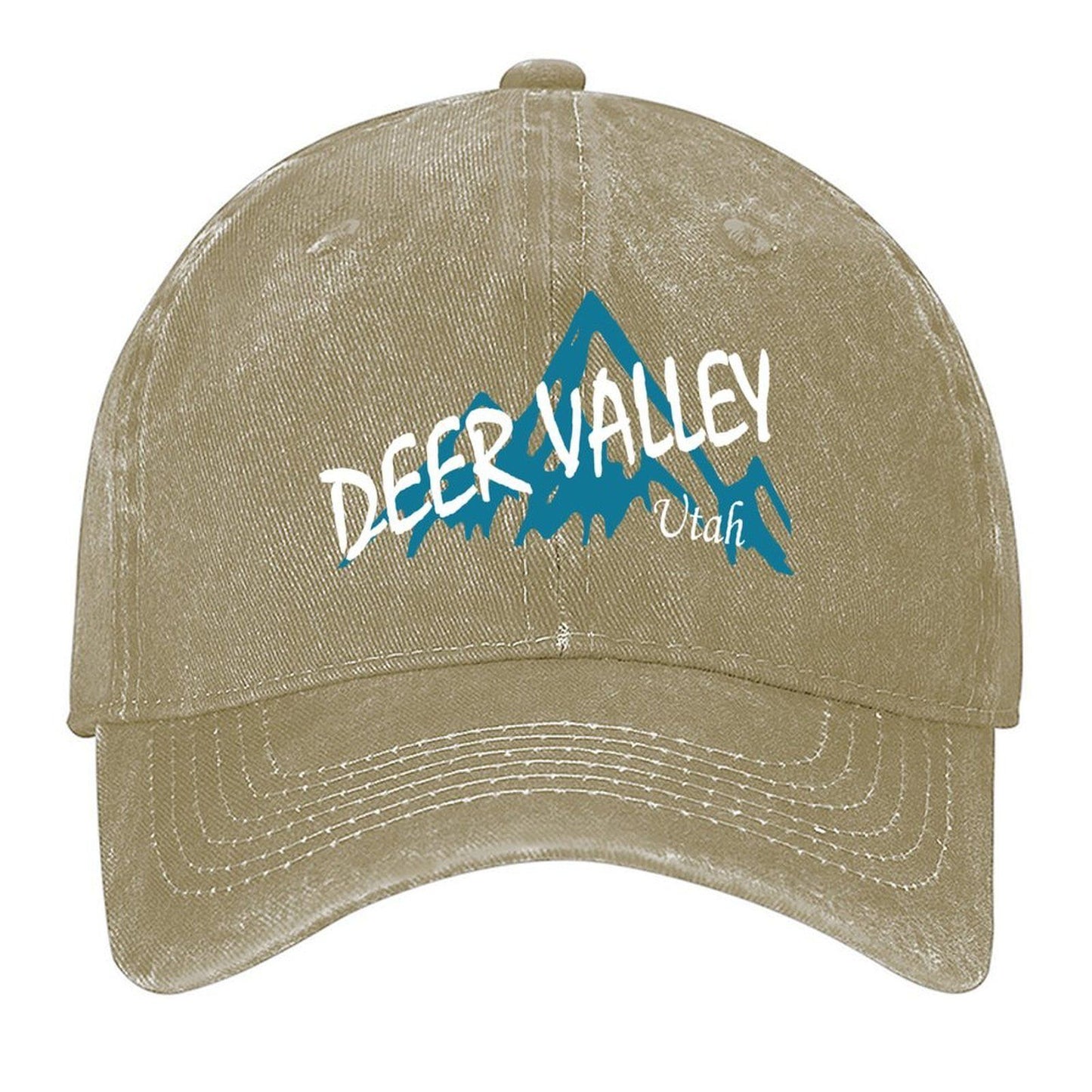 Deer Valley Mountains Baseball Cap Christmas Hat Rugby New In The Hat Gentleman Hat Trucker Hats For Men Women's