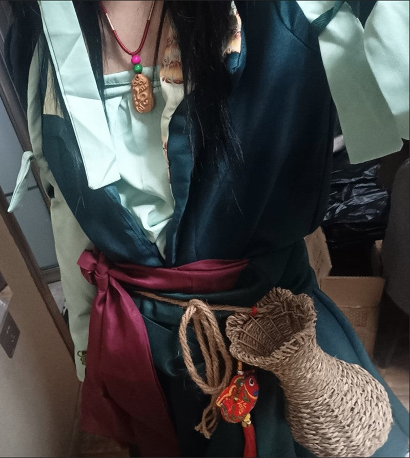 Game Where Winds Meet Yingying Cosplay Costume Ancient Hermit Hero Yingying Hanfu Carnival Convention Event Female Swordsman Set